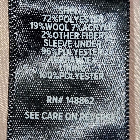 TORRID WOOL Pale Pink Fit & Flare Plus Size Long Winter Coat 3X - Picture 12 of 14